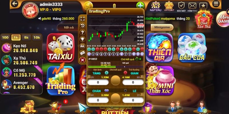 Những trò chơi mini game hấp dẫn nên trải nghiệm tại HItclub