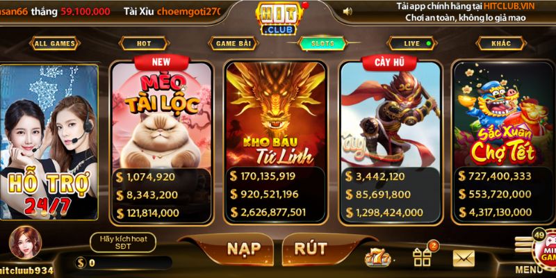 Những sảnh game nổi tiếng nhất của thương hiệu