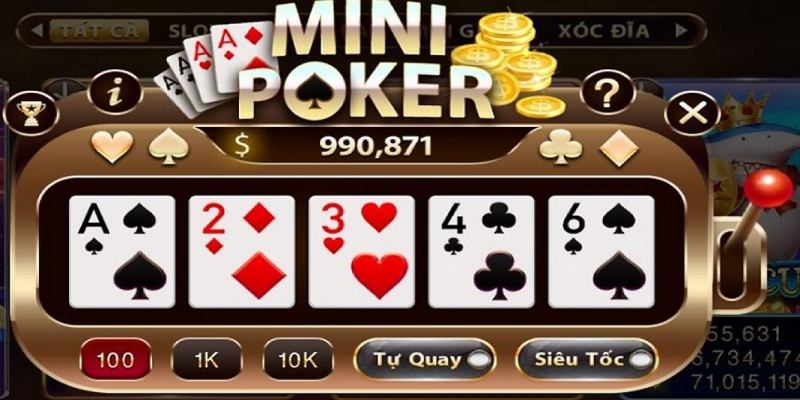 Giới thiệu đôi nét về tựa game mini game poker Hitclub