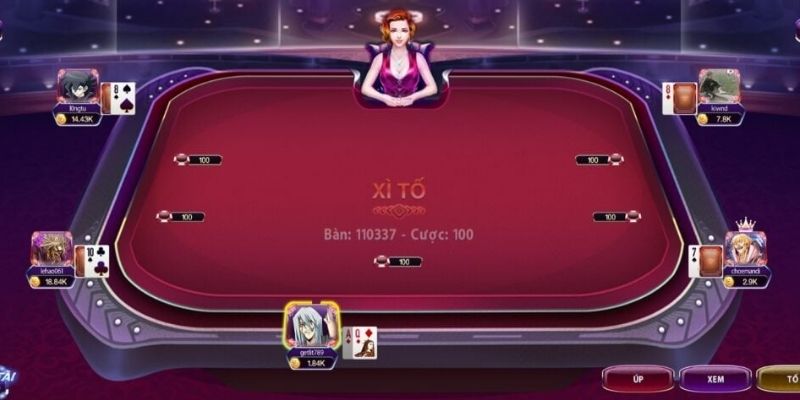 Game Xì Tố Hitclub có nhiều lựa chọn cược khác nhau